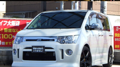 デリカD:5　ローデスト　Gパワーパッケージ　　4WD　【総合評価優良車】《ワンオーナー》　RS★R車高調によるローダウン&社外20インチAWで迫力と存在感抜群のデリカ⚡　電子制御4WDシステムで運転席から自由自在に2WD・4WDの切替が可能💨　両側パワースライドドア、ドライブレコーダー、バックカメラなど装備も豊富🌈　サイズもありアウトドアにも普段使いにも万能な1台です👏　🌜大阪店専用HPも要チェック❗carlifegroup.jp で検索🕵️‍♂️　Instagram・Twitter・TikTokも随時更新中❗❗🌛《1年保証付》