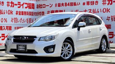 IMPREZA インプレッサスポーツ 2.0i 🌈月々1万円台~OK💎MT免許が無くても乗れるスポーツ車💎🌈軽快な走りをしてくれる楽しい一台✨カロッツェリアメモリーナビ🗾DVD💿Bluetooth🎶📱📞フルセグTV内蔵型📺走行中映像視聴可能👀クルーズコントロール&ETCで高速道路での長距離走行も楽々快適🌈リアシートもフラットになるのでラゲッジスペース大容量🌿フォグランプ付で夜間走行も視野確保🔦🚗福岡店専用HPでも在庫確認可能‼✨ 【carlifegroup.fukuoka.jp/】で検索🕵️♂️