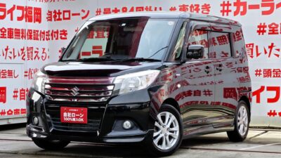 SOLIO　ソリオ　ハイブリッドMX　＂コンパクト型スライドドアータイプ🍃ＪＣ０８モードカタログ燃費２７．８ｋｍ／Ｌと驚異の燃費性能🍃💎純正メモリーナビ🗾ＤＶＤ📀Ｂｌｕｅｔｏｏｔｈ📞📱フルセグＴＶ内蔵型📺走行中映像視聴可能👀安全装備多数の１台🌈両側スライドドア＆左側パワースライドドア装備🚪✨車内移動も簡単ウォークスルー🤗車検２年付🎉福岡店専用HPでも在庫確認可能‼✨【carlifegroup.fukuoka.jp】で検索🕵️‍♂️
