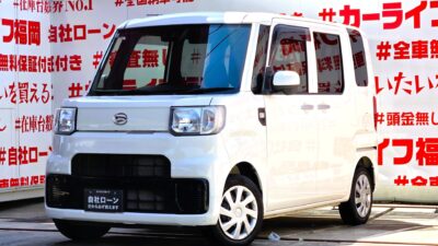 HIJET Caddie　ハイゼットキャディー　DデラックスSAⅢ　＂上級グレード＂福岡店初入庫🌈走行距離２万キロ台🌈広い室内空間で配送業の方やアウトドア・キャンプ🏕️にもってこいの１台✨ダイハツの安全運転支援システムのスマートアシストⅢ搭載車で安全装備も充実👀社外ＳＤナビ🗾Ｂｌｕｅｔｏｏｔｈ🎶📱📞地デジＴＶ内蔵型📺両側スライドドアで荷物の積み下ろしも楽々🌈JC08モード燃費25.0km/リットル🌿月々２万円台～ＯＫ🌈納車時新品タイヤ装着🌈車検２年付🚗福岡店専用HPでも在庫確認可能‼✨ 【carlifegroup.fukuoka.jp/】で検索🕵️‍♂️