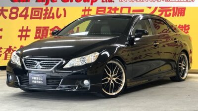 MARK X マークX　250Ｇ　リラックスセレクションＴＯＹＯＴＡの人気ミドルセダン🚘高級感とスポーツ感を兼ね添えた1台😮前席パワーシート🌈ケンウッドＳＤナビ🗾ＣＤ💿🎶ワンセグＴＶ📺走行中映像視聴可能🚘✨内外装程度良好✨🌈🚗夜間走行時HIDヘッドライトが明るく照らしてくれます👀【車検2年付】　🌜TOKYO店専用HPにて更新中❗ carlifegroup.tokyo.jpで検索🕵️‍♂️🌛《1年保証付》