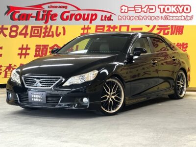 MARK X マークX　250Ｇ　リラックスセレクションＴＯＹＯＴＡの人気ミドルセダン🚘高級感とスポーツ感を兼ね添えた1台😮前席パワーシート🌈ケンウッドＳＤナビ🗾ＣＤ💿🎶ワンセグＴＶ📺走行中映像視聴可能🚘✨内外装程度良好✨🌈🚗夜間走行時HIDヘッドライトが明るく照らしてくれます👀【車検2年付】　🌜TOKYO店専用HPにて更新中❗ carlifegroup.tokyo.jpで検索🕵️‍♂️🌛《1年保証付》