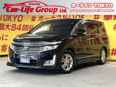 ELGRAND　エルグランド　350　ハイウェイスタープレミアム　【4WD】　豪華な黒本革シート仕様パワーシート✨　👑純正HDDナビ🗾地デジフルセグTV📺Bluetooth📱DVD📀アラウンドビューモニターで視界良好です✨　✨後席の方も嬉しい純正フリップダウンモニター付き📺　７人乗りキャプテンシート・オットマン機能付👍　ワンタッチで開閉可能な両側パワースライドドアなので乗り降りがラクラク👪　パワーバックドアなのでボタンでバックドアの開閉可能です👌3列目シートも電動格納✨　夜間でも明るいHIDヘッドライト&フォグランプ✨🌛TOKYO店専用HPにて更新中❗ carlifegroup.tokyo.jpで検索🕵️‍♂️🌛《1年保証》