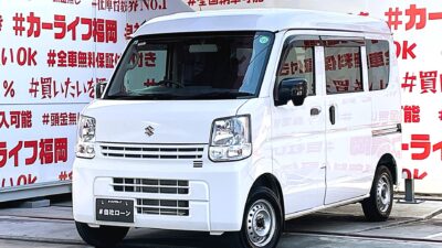 EVERY　エブリイ　PAハイルーフ　＂軽貨物タイプ人気Ｎｏ.1スズキのエブリィ・令和４年式 走行２万ｋｍ台😊＂追加料金不要・事業用ナンバー登録可能＂リアフラットで大量の🧳積み込みもＯＫ！！便利なルーフシェルフ付🎉📱ＣＡＲＰＬＡＹ対応アンドロイドナビ🗾装着プランあります👆🌈車検２年付🌈🚗福岡店専用HPでも在庫確認可能‼✨ 【carlifegroup.fukuoka.jp】で検索🕵️‍♂️