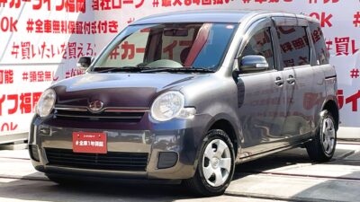 SIENTA シエンタ X【ユーザー買取車】"コンパクトカーにスライドドアー&3列シートを装備した人気車種"月々13,900円~OK😲純正HDDナビ🗾DVD📀Bluetooth🎶📱📞フルセグTV内蔵型📺走行中映像視聴可能👀両側スライド・左側パワースライドドアータイプ🚪3列目シートは2列目下に収納式💺ラゲッジスペースも確保📦🌈車検2年付🚗福岡店専用HPでも在庫確認可能‼✨ 【carlifegroup.fukuoka.jp】で検索🕵️♂️
