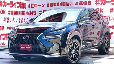 LEXUS レクサス NX300h バージョンL 💎＂レクサスの高級コンパクトＳＵＶ・ハイブリッド車＂💎本革エア―シート💺純正ＳＤマルチナビ🗾ブルーレイ📀Ｂｌｕｅｔｏｏｔｈ🎵📱📞フルセグＴＶ内臓型📺🎊女性にも運転しやすいサイズ🚗リアゲート＆リアシートもボタン１つ👆パワーゲート・電動シートタイプ😚👆３眼ＬＥＤヘッドライト💡ＬＥＤフォグが夜間も明るく照射💡プリクラッシュセーフティー機能で安全運転支援🚘楽々駐車・周囲の安全確保パノラミックビューモニター🚗内外装美車🎉🚗福岡店専用HPでも在庫確認可能‼✨ 【carlifegroup.fukuoka.jp】で検索🕵️‍♂️