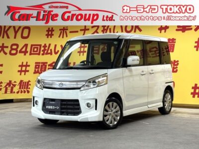 SPACIA CUSTOM　スペーシアカスタム　XSエアロ　衝突被害軽減ブレーキ付き😆人気の軽ハイトワゴン🍃燃費も驚異のＪＣ０８モード・カタログ燃費27.8km/リットル😲ケンウッドメモリーナビ🗾DVD・SD💿🎵ワンセグＴＶ内臓型📺走行中映像視聴可能🎶ＨＩＤヘッドライト＆フォグランプで夜間も明るく安全走行💡両側スライド左側パワースライドドアーで小さなお子様の力でも後席の乗り降り楽々です🤱🌜TOKYO店専用HPにて更新中❗ carlifegroup.tokyo.jpで検索🕵️‍♂️🌛《1年保証付》