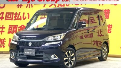 SOLIO　BANDIT　ソリオ　バンディット　HYBRID SV デュアルカメラブレーキサポート装着車　✨大人気コンパクトハイトワゴンのソリオバンディッドハイブリッド車入庫しました✨驚異のJC08モード燃費３２．０ｋｍ🌎デュアルカメラブレーキサポートサポート（前方衝突被害軽減システム）やアラウンドビューモニターなどの安全装備搭載車です❗❗パワースライドドア付きで乗り降り楽々✨🌜TOKYO店専用HPにて更新中❗ carlifegroup.tokyo.jpで検索🕵️‍♂️🌛《1年保証付》