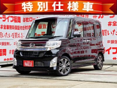 TANTO CUSTOM　タント　カスタムRS　スマートセレクションSA　【特別仕様車】＂ターボ車＂✨人気の600タント再入庫✨🗾両側パワースライドドア機能&左センターピラーレス・開閉楽々で便利🚪乗り降りや荷物の出し入れラクラクです👪ＴＯＹＯＴＡ純正ＳＤナビ🗾ＤＶＤ📀Ｂｌｕｅｔｏｏｔｈ🎶📱📞フルセグＴＶ内蔵型📺走行中映像視聴可能🌈明るいＬＥＤヘッドライト＆フォグランプで夜間視野性も抜群バックカメラで駐車時の後方の安全もバッチリ📷月々２万円台～ＯＫ💎納車時新品タイヤ装着🌈車検２年付🌈🚗福岡店専用HPでも在庫確認可能‼✨ 【carlifegroup.fukuoka.jp】で検索🕵️‍♂️
