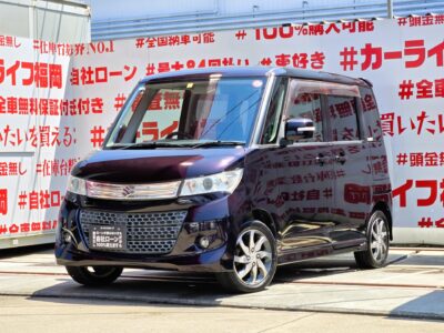 PALETTE　パレットSW　TS　＂ターボ車＂＂人気の低価格ハイトワゴン再入庫＂💎走行距離５万キロ台の低走行車両💎クラリオンＳＤナビ🗾ＤＶＤ📀１セグＴＶ内蔵型📺両側パワースライドドアで楽々開閉🚪ＨＩＤヘッドライト＆フォグランプで夜間も明るく走行💡車検２年付🌈🚗福岡店専用HPでも在庫確認可能‼✨ 【carlifegroup.fukuoka.jp/】で検索🕵️‍♂️