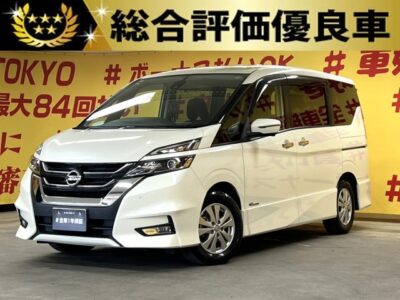 SERENA　セレナ　ハイウェイスター　【総合評価優良車】人気ミニバン😲駐車時安心のアラウンドビューモニター+オートパーキング機能付き😁エマージェンシーブレーキ搭載🚗デュアルバックドアタイプで荷物の出し入れも使い分け🧳📦純正ＳＤナビ🗾ＤＶＤ📀Ｂｌｕｅｔｏｏｔｈ🎶📱フルセグＴＶ内蔵型📺✨🌛TOKYO店専用HPにて更新中❗ carlifegroup.tokyo.jpで検索🕵️‍♂️🌛《1年保証》