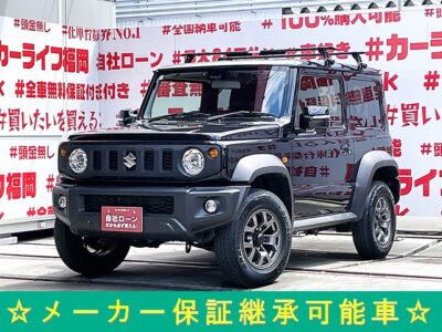 JIMNY ジムニーシエラ　JC【４ＷＤ】＂マイナーチェンジ改良後４型モデル＂💎リアソナーセンサー付💎メーカー保証付き✨オプションルーフキャリア付き😲安心・安全機能🚨デュアルセンサーブレーキサポート搭載👀アルパインナビ🗾ＤＶＤ📀Ｂｌｕｅｔｏｏｔｈ🎶📱📞フルセグＴＶ内蔵型📺ＡｐｐｌｅＣａｒＰｌａｙ対応📱ｉｎｎｏロッドホルダー付き🎣車検Ｒ９年７月マデ😲自社ローン・提携ローン💰各種オートローン完備🏧🚗福岡店専用HPでも在庫確認可能‼✨ 【carlifegroup.fukuoka.jp/】で検索🕵️‍♂️
