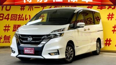 SERENA　セレナ　ハイウェイスター Vセレクション【特別仕様車】 【車検2年付】✨両側パワースライドドア装備・楽々ワンタッチボタン開閉式✨純正SDナビ🗾ＤＶＤ📀Ｂｌｕｅｔｏｏｔｈ🎶📞フルセグＴＶ📺💫マルチセンターコンソールで様々なシートアレンジが楽しめます👌2列目＆3列目シートバックテーブル‼️アラウンドビューカメラ付で車庫入れも楽々です😊🌜TOKYO店専用HPにて更新中❗ carlifegroup.tokyo.jpで検索🕵️‍♂️🌛《1年保証付》