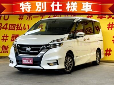 SERENA　セレナ　ハイウェイスター Vセレクション【特別仕様車】 【車検2年付】✨両側パワースライドドア装備・楽々ワンタッチボタン開閉式✨純正SDナビ🗾ＤＶＤ📀Ｂｌｕｅｔｏｏｔｈ🎶📞フルセグＴＶ📺💫マルチセンターコンソールで様々なシートアレンジが楽しめます👌2列目＆3列目シートバックテーブル‼️アラウンドビューカメラ付で車庫入れも楽々です😊🌜TOKYO店専用HPにて更新中❗ carlifegroup.tokyo.jpで検索🕵️‍♂️🌛《1年保証付》