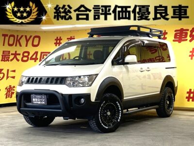 DELICA　デリカD5　GパワーPKG【カスタム】【総合評価優良車】💎Ｇｉ・ＧＥＡＲフルカスタムの１台💎Ｇｉ・ＧＥＡＲグリルガードブルバー＆サイドステップ＆オーバーフェンダー＆リフトアップコイル＆リアラダー＆ルーフラック装着済💎METALROCK１６インチ🛞Ｍ／Ｔタイヤ装着済💎両側電動スライドドア付で乗り降り楽々快適🚪高速走行に便利なETC付き🏁カロッツェリアメモリーナビ🗾ＤＶＤ💿TOKYO店専用HPにて更新中❗ carlifegroup.tokyo.jpで検索🕵️‍♂️🌛《1年保証付》