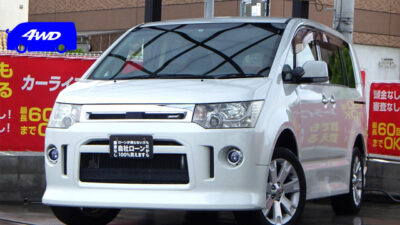 デリカD5　ローデスト　Gパワーパッケージ　4WD　ミニバンの優しさとSUVの力強さの融合した万能型💨　電子制御4WDシステムで2WD、4WDの切り替えが運転席から自由自在に変更可能💫　迫力あるフォルムで存在感あります✨　アウトドアに普段使いに両立できるSUVミニバンです🙌　🌜大阪店専用HPも要チェック❗carlifegroup.jp で検索🕵️‍♂️　Instagram・Twitter・TikTokも随時更新中❗❗🌛《1年保証付》