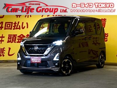 ROOX　ルークス　ハイウェイスターX　　【特別塗装色：アッシュブラウン】🚗✨走行13000キロ台💖✨🗾令和2年登録車🚗人気のおしゃれな特別塗装車😎夜間も明るいＬＥＤヘッド＆ＬＥＤフォグランプ装備！！アラウンドビューモニター搭載！！高速楽々運転可能🛣️🏃‍♂️💖両側パワースライドドア機能搭載・開閉楽々で便利👀ハンズフリースライドドアー👟🌈車検２年付🌈TOKYO店専用HPにて更新中❗ carlifegroup.tokyo.jpで検索🕵️‍♂️🌛《1年保証》
