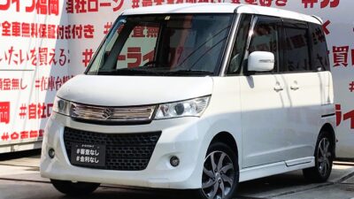 PALETTE　パレットSW　XS　【ユーザー買い取り車】✨ロングホイールベース・低床プラットフォームで広い室内空間を実現した軽ハイトワゴン✨エクリプスメモリーナビ🗾フルセグTV📺CD・DVD・SD再生可能📀バックカメラ📷ビルトインETC装備🚗オートライト＆HIDヘッドライトで夜間走行も安心👌ダイブダウンシート＆両側スライドドアを装備💺車検2年付‼️福岡店専用HPでも在庫確認可能‼✨ 【carlifegroup.fukuoka.jp/】で検索🕵️‍♂️