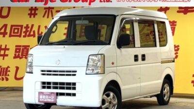EVERY　エブリィ　PC　✨大人気のエブリイ✨　🚗事業用ナンバー登録可能🌛　🤗配送業者さん必見の軽バン🚚🛞　🔥お荷物たくさん積めます！🔥嬉しい納車時タイヤ4本新品✨✨前席パワーウィンドウ付き✨　クラリオンオーディオ🎵CD・AM/FM機能付き😆　ヘッドライトの角度が調整できるヘッドライトレベライザー機能付きで昼夜問わず大活躍間違いなし🌞　配送業者には欠かせられないお仕事の相棒にピッタリ😆✨🐈‍⬛集中ドアロック・パワステ🛞🌛TOKYO店専用HPにて更新中❗ carlifegroup.tokyo.jpで検索🕵️‍♂️🌛《1年保証》　
