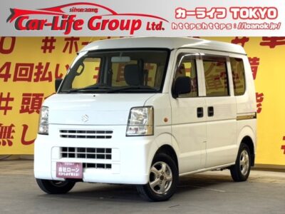 EVERY　エブリィ　PC　✨大人気のエブリイ✨　🚗事業用ナンバー登録可能🌛　🤗配送業者さん必見の軽バン🚚🛞　🔥お荷物たくさん積めます！🔥嬉しい納車時タイヤ4本新品✨✨前席パワーウィンドウ付き✨　クラリオンオーディオ🎵CD・AM/FM機能付き😆　ヘッドライトの角度が調整できるヘッドライトレベライザー機能付きで昼夜問わず大活躍間違いなし🌞　配送業者には欠かせられないお仕事の相棒にピッタリ😆✨🐈‍⬛集中ドアロック・パワステ🛞🌛TOKYO店専用HPにて更新中❗ carlifegroup.tokyo.jpで検索🕵️‍♂️🌛《1年保証》　