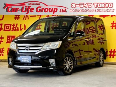 SERENA　セレナ　ハイウェイスター　【車検２年付】　純正メモリーナビ🗾地デジフルセグＴＶ📺走行中映像視聴可能👀＆Bluetoothオーディオでスマホから音楽再生可能🎶安心のバックカメラ＆ドライブレコーダー付📸ウォークスルー可能で大人数でのお出掛けも楽々🗾👑アルパイン製フリップダウンモニター付で快適なドライブ🚗✨お子様や大人の方まで楽しめます❗🤩車検2年付　🌜TOKYO店専用HPにて更新中❗carlifegroup.tokyo.jpで検索🕵️‍♂️🌛《1年保証付》