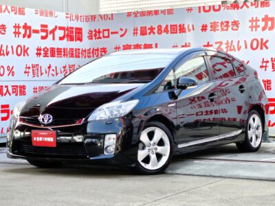 PRIUS　プリウス　S ツーリングセレクション　＂上級グレード＂😮燃費性能抜群のハイブリッドセダン・ＪＣ０８モード燃費３０．４ｋｍ／Ｌ🌿純正ＨＤＤナビ🗾ＤＶＤ📀Ｂｌｕｅｔｏｏｔｈ📱📞🎶フルセグＴＶ内蔵型📺走行中映像視聴可能👍🌈車検２年付🌈🚗福岡店専用HPでも在庫確認可能‼✨ 【carlifegroup.fukuoka.jp/】で検索🕵️‍♂️