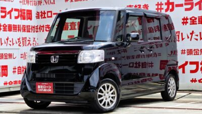 N-BOX G・Lパッケージ "走行距離8万km台低走行車両💎人気車種Nシリーズ・ハイトワゴン💎中古ナビプラン有り🗾純正チューナー🎶CD💿両側スライド・左側パワースライドドアで乗り降り楽々🌈🍃カタログ燃費JC08モード24.2km/Lの低燃費🍃車検2年付🚗福岡店専用HPでも在庫確認可能‼✨【carlifegroup.fukuoka.jp/】で検索🕵️♂️