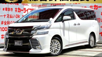 VELLFIRE ヴェルファイア　2.5Z Aエディション　【カスタム】【総合評価優良車】　💎大解放のツインムーンルーフ＆モデリスタフロントハーフエアロ装着済💎安心のアルパインインナーミラー型前後ドライブレコーダー付🔥＂迫力の３０型ヴェルファイアフェイス＂アルパイン１０インチＳＤナビ🗾ＤＶＤ💿Ｂｌｕｅｔｏｏｔｈ🎶📱📞フルセグＴＶ内蔵型📺走行中映像視聴可能👀キャプテンシート＆大型のアルパイン１２.８インチフリップダウンモニターで映像を楽しめる😊両側パワースライドドア付で乗降り楽々🌈レーダークルーズコントロールで長距離は楽々追尾運転🚗ＬＥＤヘッドライト・ＬＥＤフォグランプで夜間視野確保💎装備品充実の１台💎納車時新品タイヤ装着🚗福岡店専用HPでも在庫確認可能‼✨【carlifegroup.fukuoka.jp/】で検索🕵️‍♂️