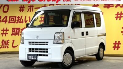 EVERY　エブリィ　ジョイン【4WD】【車検2年付】✨大人気のエブリイ✨　🚗事業用ナンバー登録可能🌛　🤗配送業者さん必見の軽バン🚚🛞　🔥お荷物たくさん積めます✨前席パワーウィンドウ付き✨　純正オーディオ🎵CD・AM/FM機能付き😆　ヘッドライトの角度が調整できるヘッドライトレベライザー機能付きで昼夜問わず大活躍間違いなし🌞　配送業者には欠かせられないお仕事の相棒にピッタリ😆✨🐈‍⬛集中ドアロック・パワステ🛞🌛TOKYO店専用HPにて更新中❗ carlifegroup.tokyo.jpで検索🕵️‍♂️🌛《1年保証》　