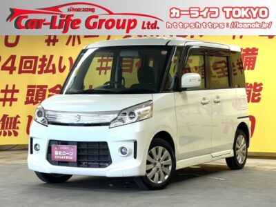 SPACIA CUSTOM スペーシアカスタム GS【4WD】 人気のハイトワゴンが再入庫いたしました😆 ケンウッドメモリーナビ🗾ワンセグTV・DVD・CD・SD機能付き🎶HIDヘッドライト&フォグランプで夜間も明るく安全走行💡両側クローザー付きスライドドアで後席の乗り降り楽々です🤱🌜TOKYO店専用HPにて更新中❗ carlifegroup.tokyo.jpで検索🕵️♂️🌛《1年保証付》