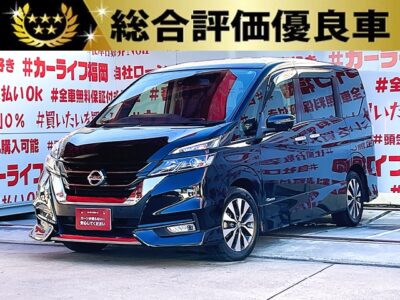 SERENA　セレナ　ハイウェイスター　Vセレクション【総合評価優良車】【特別仕様車】💎シンプルスマートの【S-HYBRID】フロントハーフエアロ付💎🍃カタログ燃費ＪＣ０８モード１７．２ｋｍ／Ｌ🍃足をかざして楽々開閉😲ハンズフリー両側パワースライドドアー搭載車😲デュアルバックドアタイプで荷物の出し入れも使い分け🧳純正９インチナビ🗾ＤＶＤ📀Ｂｌｕｅｔｏｏｔｈ🎶📱フルセグＴＶ内蔵型📺走行中映像視聴可能😊サイドシェード😎付きでプライバシー・ＵＶカットもＯＫ✨運転支援機能・エマージェンシーブレーキ＆パーキングアシスト搭載🚗アラウンドビューモニターで楽々駐車📹🌈安心のドライブレコーダー付📹ワンオーナー車🌈🚗福岡店専用HPでも在庫確認可能‼✨【carlifegroup.fukuoka.jp/】で検索🕵️‍♂️