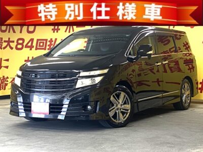 ELGRAND　エルグランド　ライダー 【4WD】【特別仕様車】黒本革シート💫開放的なツインサンルーフ🌞4WDで雪道や悪路でも安定した走行ができて安心です✨ライダーならではのインパクトのあるフロントマスクです✨オーテック18インチAW装着✨ALPINE8インチナビ🗾CD・DVD・Bluetooth💿📱🎶フルセグＴＶ内蔵型📺走行中映像視聴可能👀助手席オットマン機能付👌パワーバックドア❗TOKYO店専用HPでも在庫確認可能‼✨【carlifegroup.tokyo.jp】で検索🕵️‍♂️