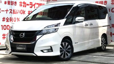 SERENA　セレナ　ハイウェイスターS-HYBRID　🌈ミニバントップクラスの荷室の広さを誇る27セレナ🚗純正SDナビ🗾クルーズコントロール🚗オートパイロット✨アラウンドビューモニター📷快適装備・安全装備すべてが魅力的です😊S-HYBRIDでJC08モード17.2ｋｍ/ｌの低燃費も実現🍃シートアレンジも自由自在のスマートマルチセンターシート💺車検2年付🌈福岡店専用HPでも在庫確認可能‼✨【carlifegroup.fukuoka.jp/】で検索🕵️‍♂️
