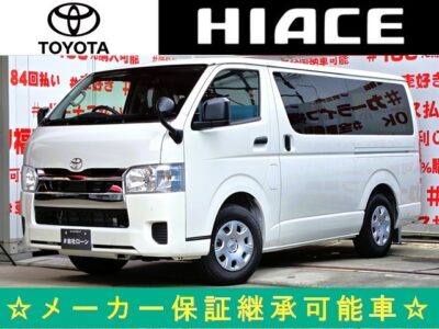HIACE　ハイエースバン　DX　GLパッケージ 　＂ワンオーナー＂登録済み未使用＂お仕事にもアウトドアにもうってつけ🏕️新品イクリプスナビ🗾ＤＶＤ📀Ｂｌｕｅｔｏｏｔｈ🎵📱📞フルセグＴＶ内蔵型📺走行中映像視聴可能👀デジタルインナーミラー型バックモニター付👀駐車も楽々🌈新品ラバーフロアマット付🎉安全装備もプリクラッシュをはじめ多機能装備🚗福岡店専用HPでも在庫確認可能‼✨【carlifegroup.fukuoka.jp/】で検索🕵️‍♂️