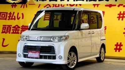 TANTO CUSTOM　タント　カスタムRS　【総合評価優良車】人気の低価格ハイトワゴン🎉ターボ搭載で力強い走りが可能🔥カロッツェリアサイバーナビ🗾DVD💿地デジフルセグTV📺走行中視聴可能👀Ｂｌｕｅｔｏｏｔｈ🎶📞　エンジンスターター付きなので寒い冬場に便利です☃️　センターピラーレス＆左側スライドドア『ミラクルオープンドア』👀後席はフルフラットシートになるのでお荷物もたくさん載せられます📦夜間でも明るいHIDヘッドライト&フォグランプ🔦TOKYO店専用HPにて更新中❗ carlifegroup.tokyo.jpで検索🕵️‍♂️🌛《1年保証》