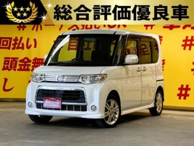 TANTO CUSTOM　タント　カスタムRS　【総合評価優良車】人気の低価格ハイトワゴン🎉ターボ搭載で力強い走りが可能🔥カロッツェリアサイバーナビ🗾DVD💿地デジフルセグTV📺走行中視聴可能👀Ｂｌｕｅｔｏｏｔｈ🎶📞　エンジンスターター付きなので寒い冬場に便利です☃️　センターピラーレス＆左側スライドドア『ミラクルオープンドア』👀後席はフルフラットシートになるのでお荷物もたくさん載せられます📦夜間でも明るいHIDヘッドライト&フォグランプ🔦TOKYO店専用HPにて更新中❗ carlifegroup.tokyo.jpで検索🕵️‍♂️🌛《1年保証》