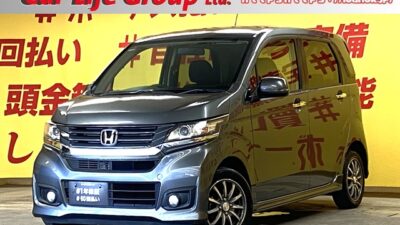 N-WGN　カスタム G　【車検２年付】　タイヤ新品🎉社外メモリーナビ🗾ＤＶＤ💿Ｂｌｕｅｔｏｏｔｈ🎶📞フルセグＴＶ内蔵型📺走行中映像視聴可能✨バックカメラ🚗HIDヘッドライト🚩純正１４インチAW🌜TOKYO店専用HPにて更新中❗ carlifegroup.tokyo.jpで検索🕵️‍♂️🌛《1年保証付》