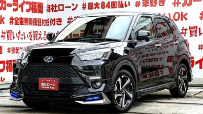 RIZE　ライズ　HV Z　【カスタム】💎最上級グレードHV Z💎高年式・低走行車、再入荷‼️モデリスタエアロ装着🏎️スマートアシスト機能搭載で安全走行👌LEDヘッドライト・LEDフォグライト・デイライト✨燃費性能も抜群のJC08モード34.8Km/L🍃坂道発信も安心のブレーキホールド機能付き🚗福岡店専用HPでも在庫確認可能‼✨ 【carlifegroup.fukuoka.jp/】で検索🕵️‍♂️