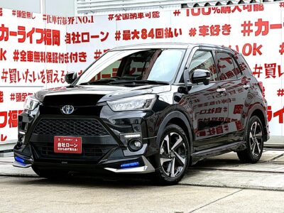 RIZE　ライズ　HV Z　【カスタム】💎最上級グレードHV Z💎高年式・低走行車、再入荷‼️モデリスタエアロ装着🏎️スマートアシスト機能搭載で安全走行👌LEDヘッドライト・LEDフォグライト・デイライト✨燃費性能も抜群のJC08モード34.8Km/L🍃坂道発信も安心のブレーキホールド機能付き🚗福岡店専用HPでも在庫確認可能‼✨ 【carlifegroup.fukuoka.jp/】で検索🕵️‍♂️