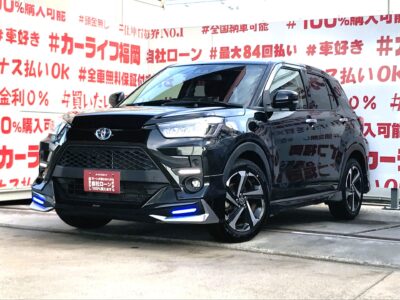 RIZE　ライズ　HV Z　【カスタム】💎最上級グレードHV Z💎高年式・低走行車、再入荷‼️モデリスタエアロ装着🏎️スマートアシスト機能搭載で安全走行👌LEDヘッドライト・LEDフォグライト・デイライト✨燃費性能も抜群のJC08モード34.8Km/L🍃坂道発信も安心のブレーキホールド機能付き🚗福岡店専用HPでも在庫確認可能‼✨ 【carlifegroup.fukuoka.jp/】で検索🕵️‍♂️