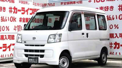 HIJET ハイゼットカーゴ スペシャル ✨走行1万km台‼️機能性と利便性にこだわった充実の収納スペースを確保🌈荷物の出し入れ楽々の両側スライドドア👌リアシート収納も可能です😊ナビ装着プランあります🗾黒ナンバー登録可能✨🚗車検2年付🌈福岡店専用HPでも在庫確認可能‼✨ 【carlifegroup.fukuoka.jp】で検索