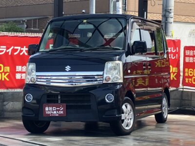 エブリイワゴン　PZターボ　フルセグTV・DVD視聴・Bluetoothオーディオ接続可能の社外SDナビお付けします★　コンパクトなのに広々空間で人気軽ワゴン✨　街乗りもレジャーもこれ1台でOK👌　軽自動車ならではの小回りの良さ＆駐車のしやすさがポイント👀✨　ターボで力強い走りも可能です💫　🌜大阪店専用HPも要チェック❗carlifegroup.jp で検索🕵️‍♂️　Instagram・Twitter・TikTokも随時更新中❗❗🌛《1年保証付》