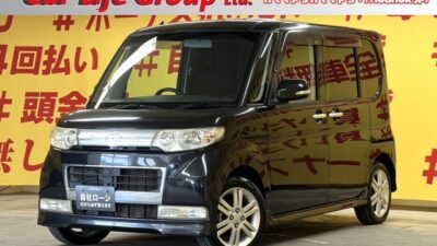 TANTO　タント　カスタムRS  ターボ　【車検2年付】【4WD】　イクリプスHDDナビ🗾地デジフルセグTV📺DVD📀走行中視聴可能🎶インタークーラーターボ×ツインカムエンジン×4WDで走りに定評ある1台です😄HIDヘッドライト+フォグランプで夜間の視認性も抜群です🔦左側パワスラで乗り降りもラクラクです👍🌛TOKYO店専用HPにて更新中❗ carlifegroup.tokyo.jpで検索🕵️‍♂️🌛《1年保証》