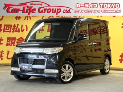 TANTO　タント　カスタムRS  ターボ　【車検2年付】【4WD】　イクリプスHDDナビ🗾地デジフルセグTV📺DVD📀走行中視聴可能🎶インタークーラーターボ×ツインカムエンジン×4WDで走りに定評ある1台です😄HIDヘッドライト+フォグランプで夜間の視認性も抜群です🔦左側パワスラで乗り降りもラクラクです👍🌛TOKYO店専用HPにて更新中❗ carlifegroup.tokyo.jpで検索🕵️‍♂️🌛《1年保証》