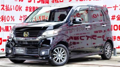 N-WGN カスタムG・Aパッケージ ✨人気のカスタムグレード初入庫✨シティブレーキアクティブシステム搭載の充実安全装備✨クルーズコントロール&ETC付高速も楽々走行🔥ケンウッドメモリーナビ🗾DVD📀フルセグTV📺走行中映像視聴可能👀駐車も安心のバックカメラ📷HIDヘッドライト&フォグランプ付で夜間視野確保🔦納車時新品タイヤ装着💎車検2年付💎福岡店専用HPでも在庫確認可能‼✨【carlifegroup.fukuoka.jp/】で検索🕵️♂️