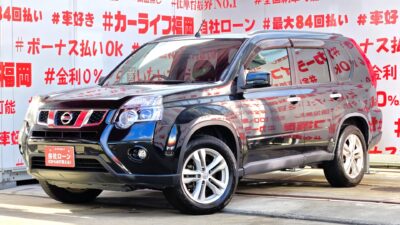 X-TRAIL　エクストレイル　20X【４ＷＤ】【後期型】　月々２万円台～ＯＫ🌳人気のクロカン・ＳＵＶ！！４×４ ＡＬＬＭＯＤＥ搭載🔥ヒルディセントコントロール付🚙純正ＨＤＤナビ🗾ＤＶＤ📀Ｂｌｕｅｔｏｏｔｈ🎶📱📞フルセグＴＶ内蔵型📺走行中映像視聴可能📡防水カプロンシート💺＆ウォッシャブルラゲッジ・丸洗い可能🌀シートヒーター機能装備💺🚗福岡店専用HPでも在庫確認可能‼✨ 【carlifegroup.fukuoka.jp/】で検索🕵️‍♂️