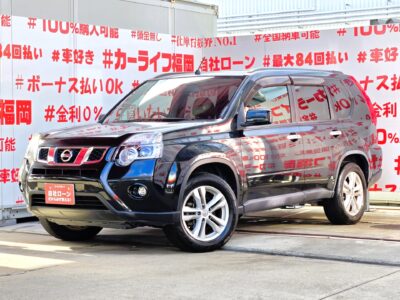 X-TRAIL　エクストレイル　20X【４ＷＤ】【後期型】　月々２万円台～ＯＫ🌳人気のクロカン・ＳＵＶ！！４×４ ＡＬＬＭＯＤＥ搭載🔥ヒルディセントコントロール付🚙純正ＨＤＤナビ🗾ＤＶＤ📀Ｂｌｕｅｔｏｏｔｈ🎶📱📞フルセグＴＶ内蔵型📺走行中映像視聴可能📡防水カプロンシート💺＆ウォッシャブルラゲッジ・丸洗い可能🌀シートヒーター機能装備💺🚗福岡店専用HPでも在庫確認可能‼✨ 【carlifegroup.fukuoka.jp/】で検索🕵️‍♂️