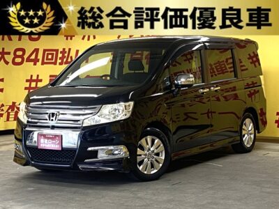 STEPWGN　ステップワゴンスパーダ　Z【総合評価優良車】お子様も乗り降り楽々🎵両側パワースライドドア🚪3列目床下収納の広いラゲッジスペースで旅行やアウトドアにも最適です👌純正HDDナビ🗾ＤＶＤ💿フルセグＴＶ📺アラウンドビューで駐停車の際も安心🙆‍♀️快適パドルシフト✨純正16インチアルミホイールで見た目もカッコイイ１台😍🌜TOKYO店専用HPにて更新中❗ carlifegroup.tokyo.jpで検索🕵️‍♂️🌛《1年保証付》
