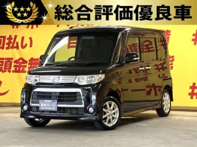 TANTO CUSTOM　タント　カスタムX　【総合評価優良車】 【後期型】🌈人気の375タント🌈　アルパインHDDナビ🗾ＣＤ・ＤＶＤ💿Ｂｌｕｅｔｏｏｔｈ🎶📱フルセグＴＶ📺💎センターピラーレス＆左側パワースライドドア🚗ミラクルオープンドア🚪乗り降りも荷物の出し入れもスムーズで楽々💡🔦夜間走行も視界良好なHIDヘッドライト＆フォグランプ💡リアシートアレンジ次第でラゲッジスペースも自在な万能車輌😲　🌛TOKYO店専用HPにて更新中❗ carlifegroup.tokyo.jpで検索🕵️‍♂️🌛《1年保証》