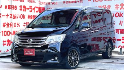 SERENA　セレナ　20G　S-HYBRID　✨低価格ミニバン・月々１万円台～ＯＫ😲装備充実車両🚩純正メーカーナビ🗾ＤＶＤ💿Ｂｌｕｅｔｏｏｔｈ🎶📞フルセグＴＶ内蔵型📺走行中映像視聴可能👀🚥アルパインフリップダウンモニター付📺両側パワースライドドアー・Ｗエアコンでリアシートも快適空間🌸💡アラウンドビューモニター付きで全周囲の視界確保📹クルーズコントロールで楽々高速走行ＯＫ👆🚗福岡店専用HPでも在庫確認可能‼✨ 【carlifegroup.fukuoka.jp/】で検索🕵️‍♂️
